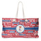Cheerleader Large Tote Bag with Rope Handles (Personalized)