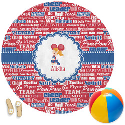Cheerleader Round Beach Towel (Personalized)