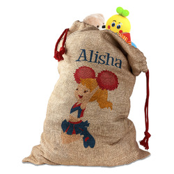 Cheerleader Santa Sack (Personalized)