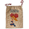 Cheerleader Santa Sack - Front (Personalized)