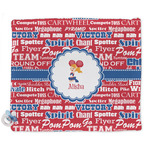Cheerleader Security Blanket - Single Sided (Personalized)