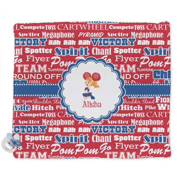 Custom Cheerleader Security Blankets - Double Sided (Personalized)