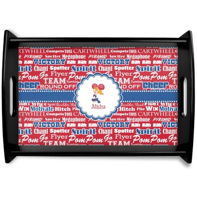 Cheerleader Wooden Tray (Personalized)