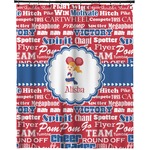 Cheerleader Extra Long Shower Curtain - 70"x84" (Personalized)