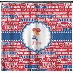Cheerleader Shower Curtain - Custom Size (Personalized)