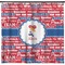 Cheerleader Shower Curtain (Personalized) (Non-Approval)