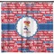 Cheerleader Shower Curtain - Custom Size (Personalized)
