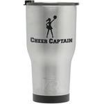 Cheerleader RTIC Tumbler - Silver (Personalized)
