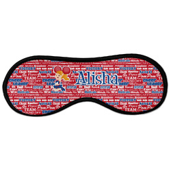 Cheerleader Sleeping Eye Masks - Large (Personalized)