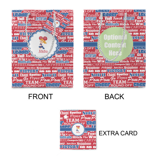 Cheerleader Small Gift Bag - Approval
