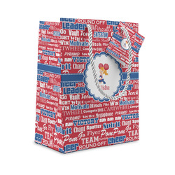 Cheerleader Small Gift Bag (Personalized)