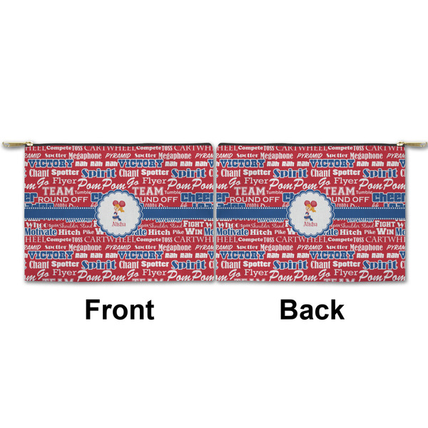 Cheerleader Small Zipper Pouch Approval (Front and Back)