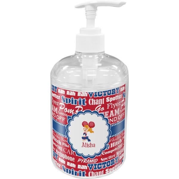 Cheerleader Soap / Lotion Dispenser (Personalized)