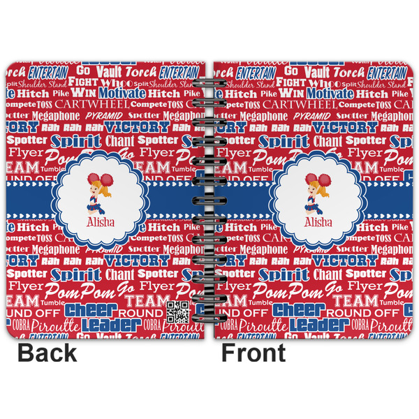 Cheerleader Spiral Journal 5 x 7 - Apvl