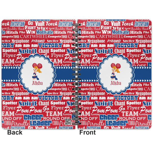 Cheerleader Spiral Journal 7 x 10 - Apvl