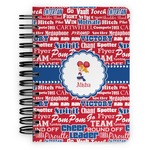 Cheerleader Spiral Notebook - 5x7 w/ Name or Text