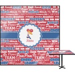Cheerleader Square Table Top (Personalized)