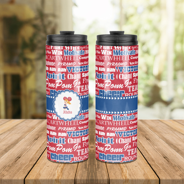Cheerleader Stainless Steel Tumbler - Lifestyle