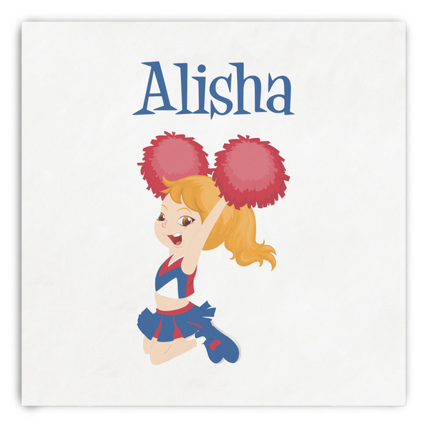 Custom Cheerleader Paper Dinner Napkins (Personalized)