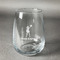 Cheerleader Stemless Wine Glass - Front/Approval