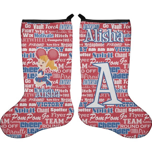 Cheerleader Stocking - Double-Sided - Approval