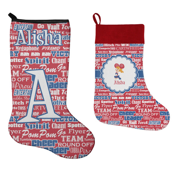 Cheerleader Stockings - Side by Side compare