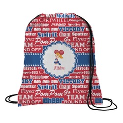 Cheerleader Drawstring Backpack - Large (Personalized)