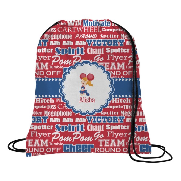 Custom Cheerleader Drawstring Backpack (Personalized)