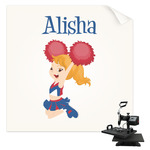 Cheerleader Sublimation Transfer (Personalized)