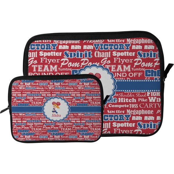 Cheerleader Tablet Sleeve (Size Comparison)