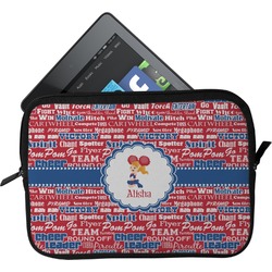 Cheerleader Tablet Case / Sleeve - Small (Personalized)