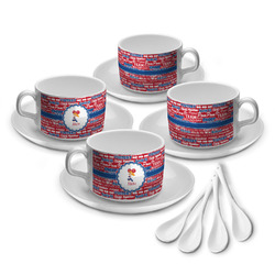 Cheerleader Tea Cup - Set of 4 (Personalized)