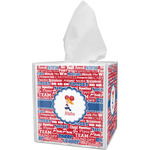 Cheerleader Tissue Box Cover (Personalized)