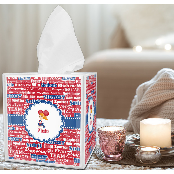 Cheerleader Tissue Box - LIFESTYLE