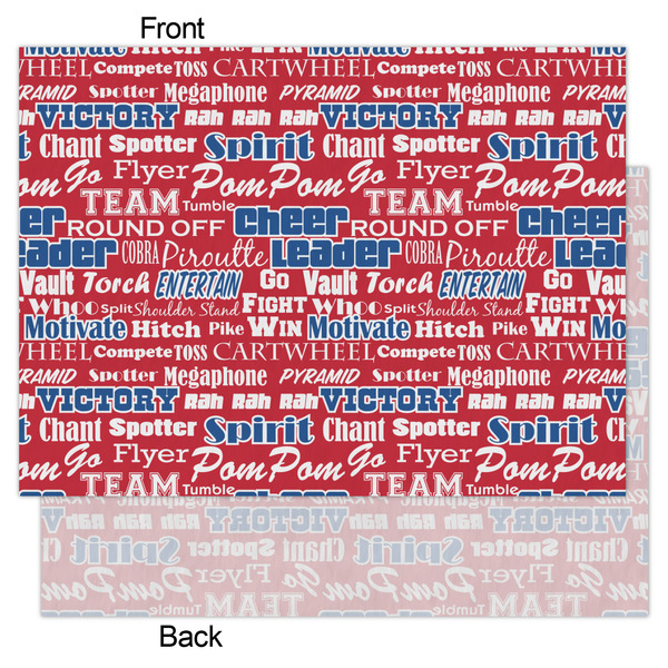 Cheerleader Tissue Paper - Heavyweight - Large - Front & Back