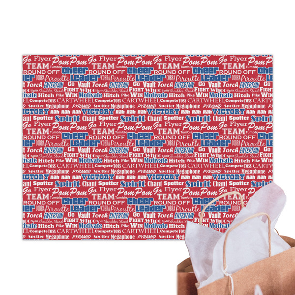 Cheerleader Tissue Paper Sheets - Main