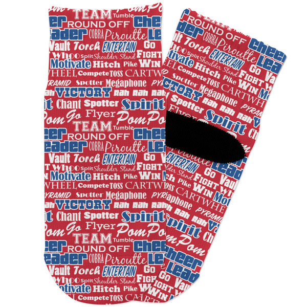 Custom Cheerleader Toddler Ankle Socks