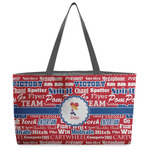 Cheerleader Beach Totes Bag - w/ Black Handles (Personalized)