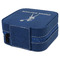 Cheerleader Travel Jewelry Boxes - Leather - Navy Blue - View from Rear