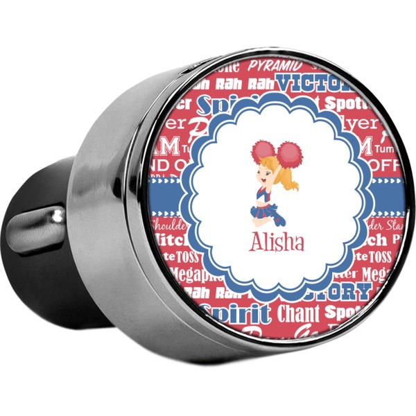 Custom Cheerleader USB Car Charger (Personalized)