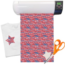 Cheerleader Heat Transfer Vinyl Sheet (12"x18")
