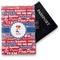 Cheerleader Vinyl Passport Holder - Front