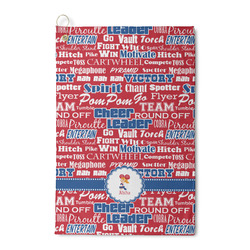 Cheerleader Waffle Weave Golf Towel (Personalized)