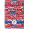 Cheerleader Waffle Weave Towel - Full Color Print - Approval Image