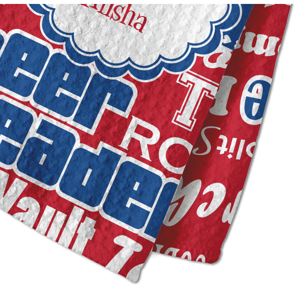 Cheerleader Waffle Weave Towel - Closeup of Material Image