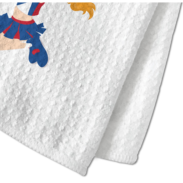 Cheerleader Waffle Weave Towel - Closeup of Material Image