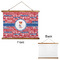 Cheerleader Wall Hanging Tapestry - Landscape - APPROVAL