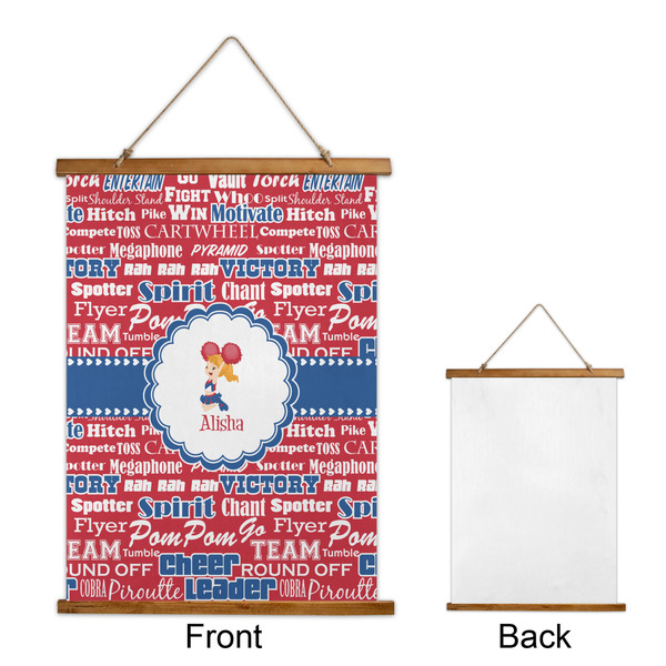Cheerleader Wall Hanging Tapestry - Portrait - APPROVAL