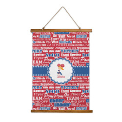 Cheerleader Wall Hanging Tapestry (Personalized)