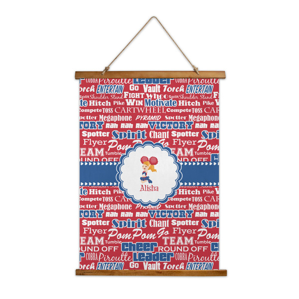 Custom Cheerleader Wall Hanging Tapestry (Personalized)